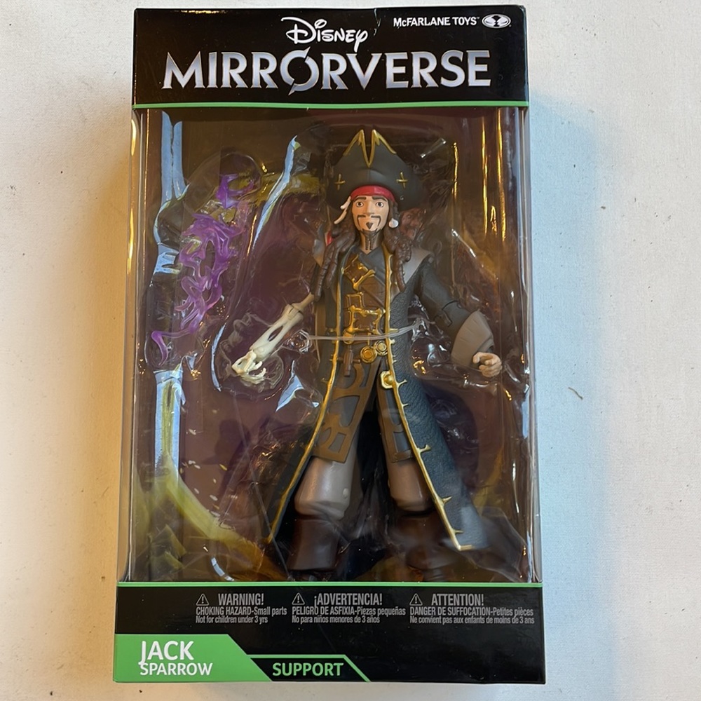 Captain Jack Sparrow (Disney Mirrorverse) 7" Action Figure doll NWT